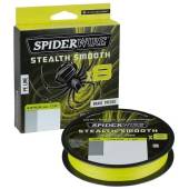 Fir textil SPIDERWIRE Stealth Smooth x8 Hi-Vis Yellow, 0.13mm, 12.7kg, 150m