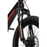 Bicicleta copii MTB-FS CARPAT C20344A, roti 20", Negru/Rosu