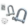 Carabina D din otel galvanizat la cald, D.32mm