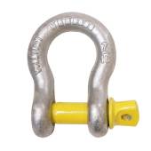 CERTIFIED GALVANISED SHACKLE Ø 32 PIN Ø 35 Kg 12000