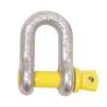 D SHAPED GALVANISED SHACKLE Ø35 PIN Ø38 Kg 13500