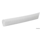 Furtun spiralat PVC ranforsat, alb, 37mm, 30m