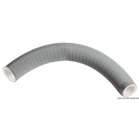 Furtun spiralat SUPERFLEX, PVC, gri, 38mm, 60m