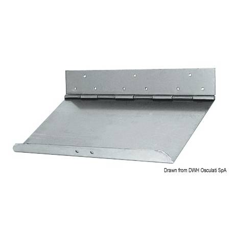 Tandem flapsuri trim din otel inox 30x23 cm