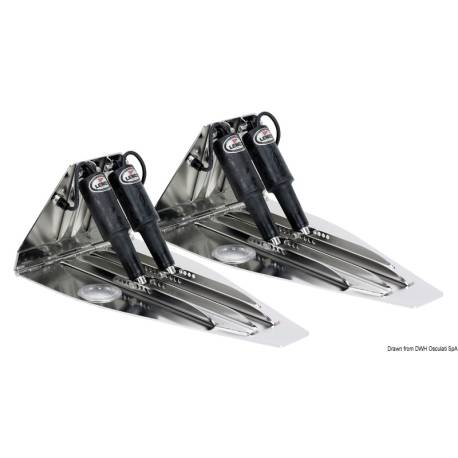 Kit trim tabs LENCO High Performance pentru barci 7.2-12.6m