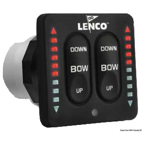 Kit control LENCO Flybridge pentru a doua statie, cablu 9m