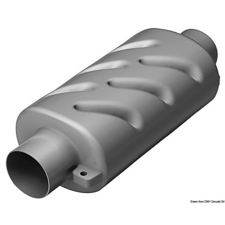 Amortizor sunet orizontal pentru motoare racite cu apa 100mm