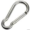 Carlige carabina cu inchidere, inox AISI 316, 12mm, 5buc/cutie