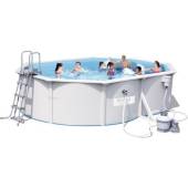 Piscina supraterana BESTWAY Hydrium 500x360x120cm cu sistem de filtrare si scara