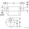 Amortizor sunet CENTEK Vernalift In Line 60mm