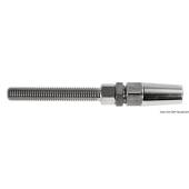 Terminal din inox pentru tensor, 10mm