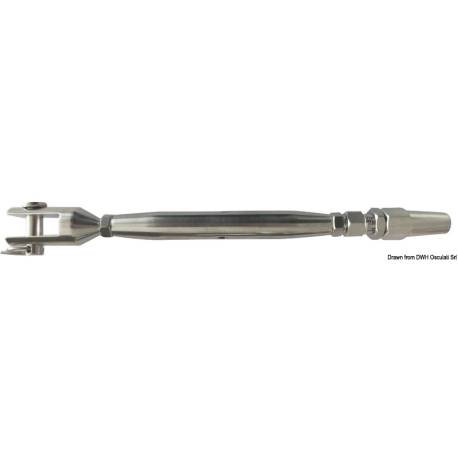 Turnbuckle w. biconical terminal 3 mm