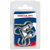 Carlige curbate din inox 37 x 3.5mm, 7 buc/blister