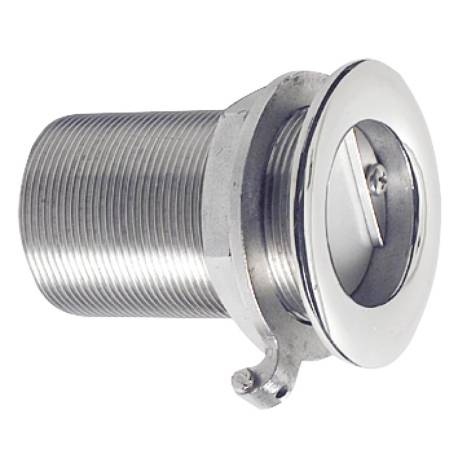 Fitting prin chila cu supapa retinere, inox, filet 2"