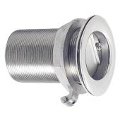 Fitting prin chila cu supapa retinere, inox, filet 1 1/2"