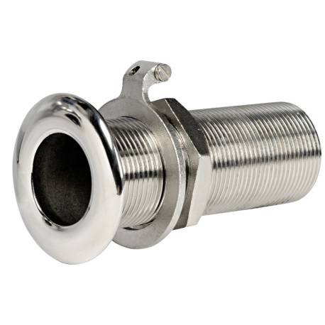 Fitting cu montare prin chila, inox AISI 316, filet lung 1 1/2" x 112mm