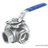 3-way ball valve AISI 316 2