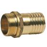 Adaptor tip tata pentru furtun, alama cromata, 4" x 100 mm