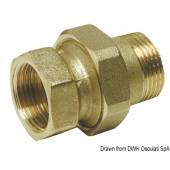 Conector din 3 piese, alama, filet 11/2"