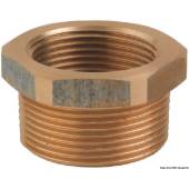 Racord reductor furtun GUIDI, bronz, 1 1/4" x 1"