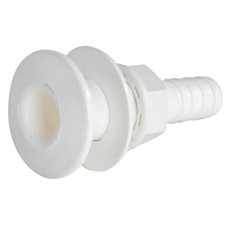 Valva din plastic alb cu adaptor furtun 2"