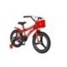 Bicicleta copii 5-7 Ani CARPAT Kids C1800M roti 18", Rosu/Alb