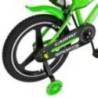 Bicicleta copii 5-7 Ani CARPAT Kids C1800M roti 18", Verde/Alb