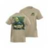 Tricou FLYING FISHERMAN Dolphin Prairie Dust Tee L