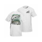 Tricou FLYING FISHERMAN Tarpon White Tee XXL