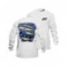 Bluza pescuit FLYING FISHERMAN Yellowfin Tuna White, bumbac, M