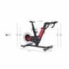 Bicicleta de spinning profesionala ZYCLE ZBike 2.0, volanta 14kg, max.150kg