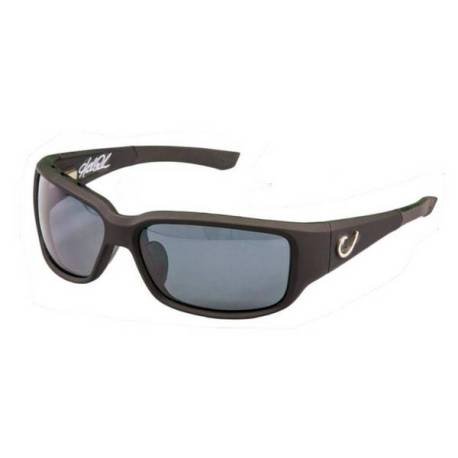 Ochelari de soare MUSTAD HP POLARIZED, rama ventillata neagra cu lentile fumurii