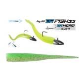 Shad DUO BAYRUF BR FISH 8.4cm, S044 Lime Gold, 7buc/plic