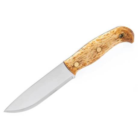 Cutit bushcraft HELLE NORDLYS, lama 122mm, teaca inclusa