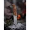 Cutit bushcraft HELLE NORDLYS, lama 122mm, teaca inclusa