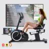 Bicicleta fitness magnetica recumbent LOTTO Comodo 500, volanta 6kg, max.130kg