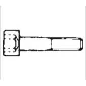 Surub cu cap cu soclu hexagonal, inox AISI304, 8X60mm, 25buc