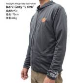 Hanorac YAMAGA DRY ZIP HOODIE L Dark Grey