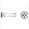 Convex countersunk cross screw 8x50 AISI 304 MET/TGS8X50