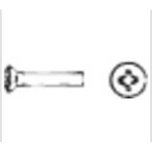 Convex countersunk cross screw 8x80 AISI 304 MET/TGS8X80