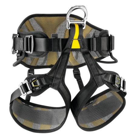 Ham alpinism PETZL Avao Sit Fast Black/Yellow