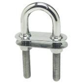 Brida OSCULATI De Luxe U-bolt, inox AISI304, 122x12.5mm