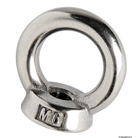 Surub cu inel de ridicare, tip mama, inox AISI316, 12mm, 10buc