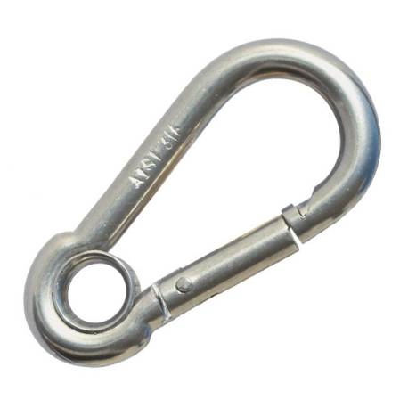 Carabina cu ochet, inox AISI316, 4x40mm