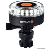 Luminia navigatie NAVISAFE Navilight 360°, alb, cu baza Navimount