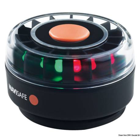 Lumina navigatie NAVISAFE Navilight 360° tricolora cu baza magnetica