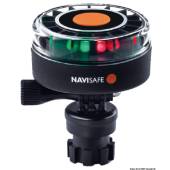 Lumina navigatie NAVISAFE Navilight 360° tricolora cu baza Navimount