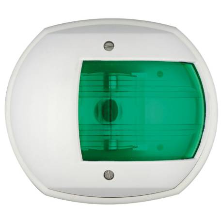 Lumina navigatie OSCULATI Maxi 20 corp alb, 24V, 112.5° verde/dreapta