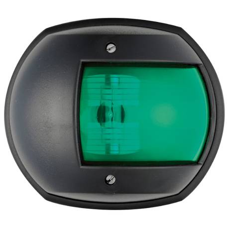 Lumina navigatie OSCULATI Maxi 20 corp negru, 12V, 112.5° verde/dreapta