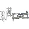 Carabina dubla, cu pivot, inox AISI316, 10mm